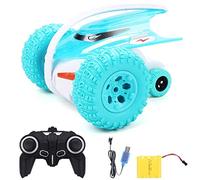 WYMYY 2.4G Devil Fish Remote Control Car Dump Remote Control Car with Light Music Stunt Car Like Fish Easy to Change Direction with One-Click Jump of Plastic