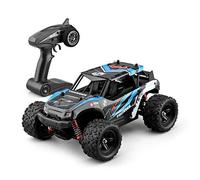 WYMYY 2020 Super-large High-speed Remote control toy car Professional Big-foot Four-wheel Drive Climbing Off-road Racing Super Fuel-powered Toy Car Model, The Best Birthday For Children (Blue)