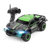 WYMYY 4WD RC Trucks Rock Crawler Car 2.4Ghz Remote control toy car High Speed Off-Road RC Vehicles Model Toys For Boys Halloween,the Best Gift For Child (Color : Green) (Green)