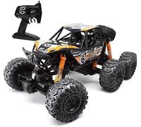 WYMYY Child Model Remote Control Car 1： 8 Scale Cars Rechargeable Truck ABS Radio Remote Control Drift Race 6WD Waterproof Rc Off Road Toys Trucks Car Toy for Boys Girls