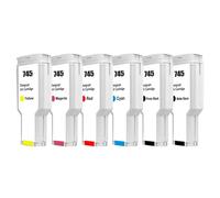WYNAnGAI 300ML Compatible Ink Cartridge Compatible With HP745 DesignJet Z2600 Z5600 Printer Plotter Inkjet Ink Cartridge 745 745XL(745-6color 1set)