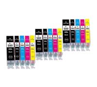 WYNAnGAI Compatible 5-Pack Ink Cartridges PGI-580 CLI-581 580XL Compatible with TR7550 TR8550 TS6151 TS6150 Printers