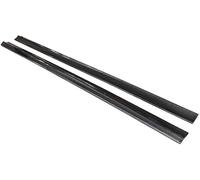 WYNBFCA 2 Pcs Car Side Steps for Mercedes Benz C Class W205 C205 A205 Sport 2door 2015-2018, Aluminium Running Boards with Textured Black Finish Anti-Slip Step Pads Easy DIY Fit Pair