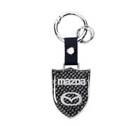 WYNBFCA Personalized Car Keychain for Mazda RX-8 Coupe 2004-2011, Durable and Sleek The Perfect Accessory for Car Owners,Silver
