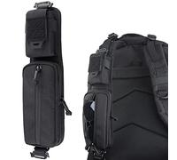 WYNEX Molle Accessories Pouch with Zipper Pocket, Backpack Strap Pouch Shoulder Strap Molle Attachment Tactical Accessories Bag Shoulder Starps Zipper Pocket Additional Phone Holder
