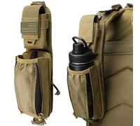 WYNEX Molle Tactical Pouches of Water Bottle Pouch Version, Tactical Accessories Backpack Strap Pouch Water Bottle Carrier Holder Molle Accessories for Backpacks