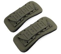 WYNEX Shoulder Strap Pad with Vest Carrier, 2 Pack Backpack Strap Cushion Pads Bag Strap Soft Mesh Pads with Tactical Gear for Men