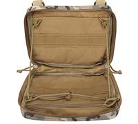 WYNEX Tactical Admin Molle Pouch, Medical EDC EMT Utility Bag Shell Design Attachment Pouches 1000D Nylon Hiking Belt Bags Waterproof