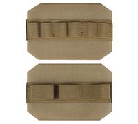 WYNEX Tactical Bag Insert Elastic Holder, Modular Elastic Loop Panel Hook and Loop Organizer Pouch Insert Attachment with Hook Backed Fastener for Backpack Accessories