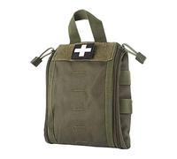 WYNEX Tactical Medical First Aid Pouch - Laser-cut Design, Molle EMT IFAK Bag Utility Pouches, EDC Survival Bag First Response 1000D Nylon Blow Out Emergency Kit Bags for Hiking Riding Camping