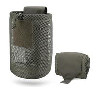 WYNEX Tactical Molle Dump Pouch,Roll-Up Drawstring Magazine Utility Pouch Folding Dump Bag