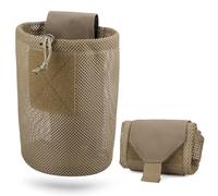 WYNEX Tactical Molle Dump Pouch,Roll-Up Drawstring Magazine Utility Pouch Folding Dump Bag