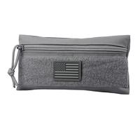 WYNEX Tactical Tool Zipper Pouch, Bag Insert EDC Organizer Utility Admin Storage Pocket Accessories Snack Pouch with Hook Backing for MK3 MK4 Chest Rig