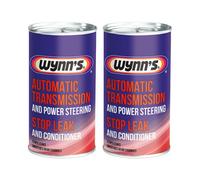 Wynns Automatic Transmission Power Steering Stop Leak Conditioner 2x325ml