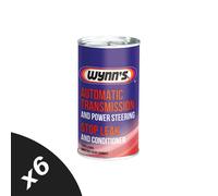 Wynns Automatic Transmission Power Steering Stop Leak Conditioner 6x325ml