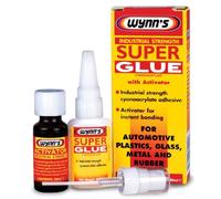 Wynn's Industrial Strength Super Glue with Activator B90088 – 20 g Bottle