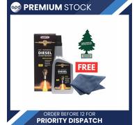 Wynns Diesel System Treatment 500ml + Microfibre Cloth & FREE Air Freshener