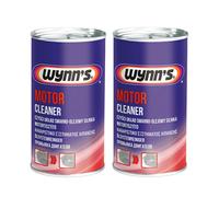 WYNNS Engine Flush For Petrol and Diesel Cleans Engines Internally 2x425ml