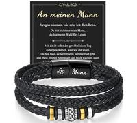 wynn's Gifts for men, gift for son, brother, husband, boyfriend, 11.41, Leather, No gemstone