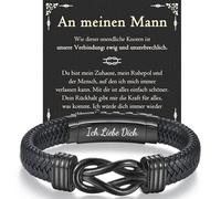 wynn's Gifts for Men, Son Brother Husband Boyfriend Gift, 11.41, Leather, No gemstone