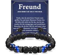 wynn's Gifts for Men, Tiger's Eye Bracelet To My Husband Boyfriend Dad Stepdad Uncle Son Brother Grandson Birthday Christmas Father's Day Anniversary Valentine's Day, 11.41, Stone, Tiger's Eye