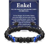 wynn's Gifts for Men, Tiger's Eye Bracelet To My Husband Boyfriend Dad Stepdad Uncle Son Brother Grandson Birthday Christmas Father's Day Anniversary Valentine's Day, 11.41, Stone, Tiger's Eye