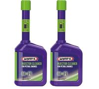 Wynn's Petrol Injector Cleaner - Restores Spray Pattern - Prevents Deposits, Improves Combustion & Cold Start - Reduces Fuel Consumption & Emissions - 325ml (Pack of 2)