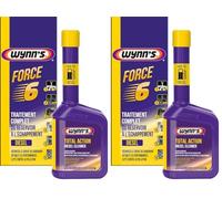 Wynn's Total Action Diesel Cleaner - All-in-One Fuel and Exhaust System Cleaner - Protects Injectors, Valves, Turbo, DPF, EGR & Combustion Chamber - 325ml (Pack of 2)