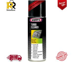 Wynn's Turbo Cleaner Spray Additive 200ml for Cleaning & Unblocking Dirty Turboc