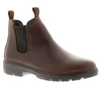 Wynsors Boulder Men's Dark Brown Leather Chelsea Boots, Size: 12