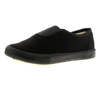Wynsors Kids Black Gusset School Pumps, Size: 13