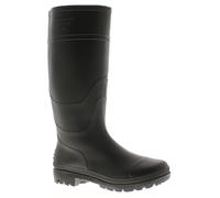 Wynsors Blizzard Mens Wellies - Mens Wellington Boots for Rain, Snow & Bad Weather | Full Length PVC Rubber Wellingtons for Men | Black Wellington Boots Black 11 UK