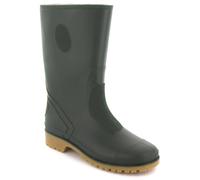 Wynsors Paddy Boys wellies girls plain cheap wellington boots kids rain shoes for school walking outdoors snow boot unisex sizes range 11-5 Green 11 Child UK
