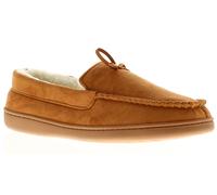 Wynsors Sammy Mens Moccasin & Full Slippers Tan, Brown, 9