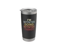 Wynter Name Wynter Personalized Name First Given Stainless Steel Insulated Tumbler