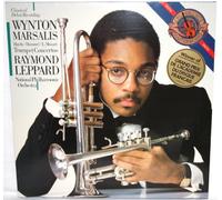 Wynton Marsalis - CBS Masterworks - D 37846: Wynton Marsalis - Trumpet Concertos - Haydn Hummel L. Mozart: Raymond Leppard: LP