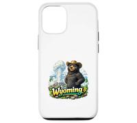 Wyoming Bear Geyser Mountain Nature Adventure Case for iPhone 12/12 Pro