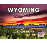 Wyoming Calendar 2027 Monthly Wall Calender 12 Month