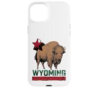 Wyoming Cowboy State Buffalo Vintage Tee Design Case for iPhone 15 Plus