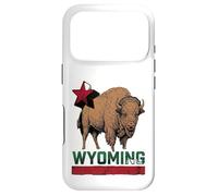 Wyoming Cowboy State Buffalo Vintage Tee Design Case for iPhone 17 Pro