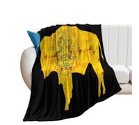 Wyoming Flag280GSM Throws Blanket 40"x50"