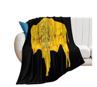 Wyoming Flag280GSM Throws Blanket 40"x60"