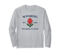 Wyoming Flower Long Sleeve T-Shirt