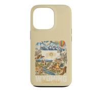 Wyoming Forever Wests Wild West Adventure Design Case for iPhone 13 Pro