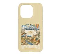 Wyoming Forever Wests Wild West Adventure Design Case for iPhone 15 Pro