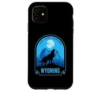 Wyoming Howling Wolf Design Case for iPhone 11