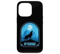 Wyoming Howling Wolf Design Case for iPhone 13 Pro
