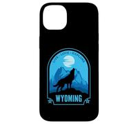 Wyoming Howling Wolf Design Case for iPhone 14 Plus