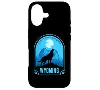 Wyoming Howling Wolf Design Case for iPhone 17