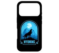 Wyoming Howling Wolf Design Case for iPhone 17 Pro